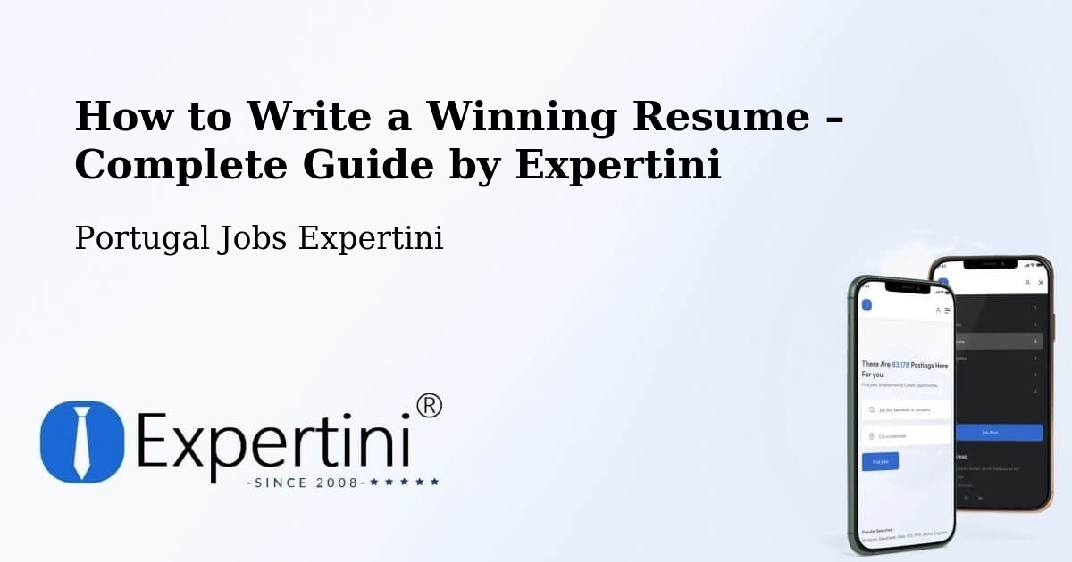 Resume Writing Guide for Job Seekers – Faro - Faro, Portugal Jobs Expertini