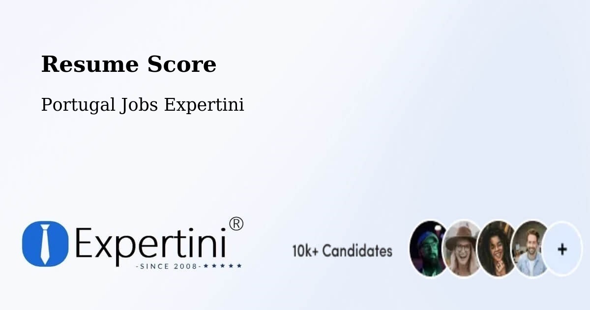 Resume Score & Job Description Match Tool – Faro - Portugal Jobs Expertini